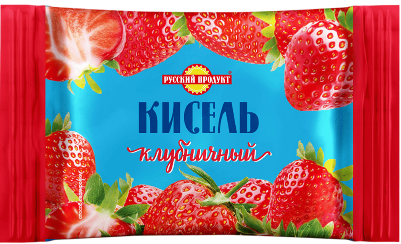 КИСЕЛЬ РУССКИЙ ПРОДУКТ 190Г КЛУБНИЧНЫЙ