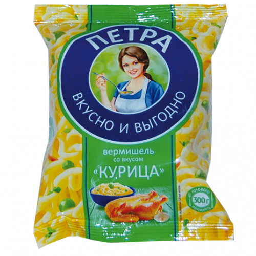 ВЕРМИШЕЛЬ Б/П ПЕТРА 50Г КУРИЦА