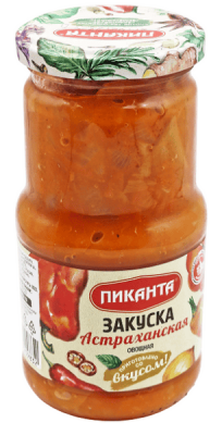 ЗАКУСКА ПИКАНТА 460Г АСТРАХАНСКАЯ СТ