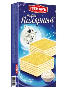 ТОРТ ПОЛЯРНЫЙ 213Г ВАФЕЛЬНЫЙ