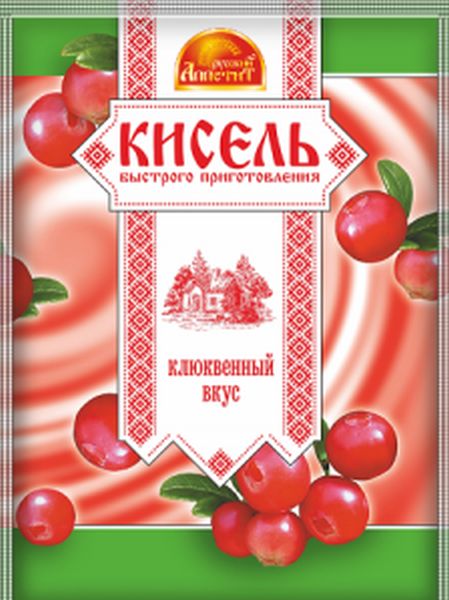 КИСЕЛЬ ВИТЭКС 90Г КЛЮКВЕННЫЙ ВКУС