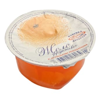 ЖЕЛЕ МИРАТА 150Г ФРУКТОВОЕ С ДОЛЬКАМИ МАНДАРИНА