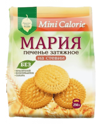 ПЕЧЕНЬЕ ДАЛМАТОВО МАРИЯ 250Г Б/САХАРА ЗАТЯЖНОЕ
