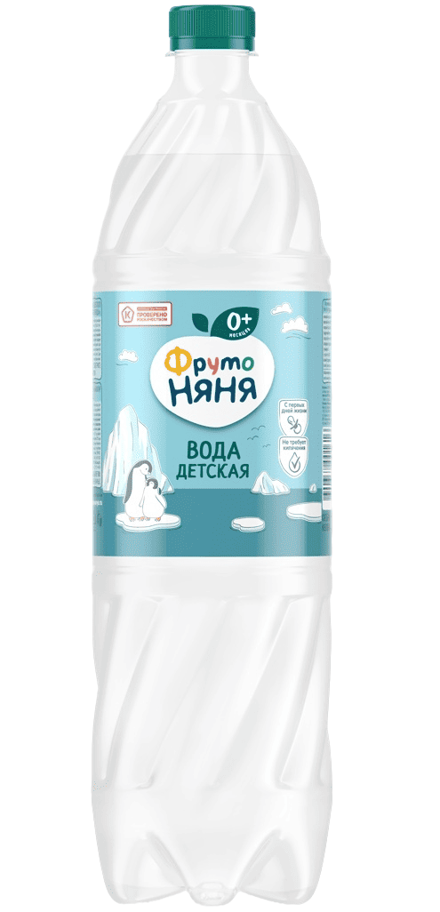 ВОДА ПИТ ФРУТОНЯНЯ 1,5Л ДЕТСКАЯ НЕГАЗ ПЭТ