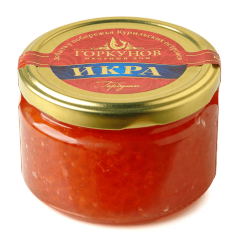 ИКРА ГОРКУНОВ 250Г КРАСНАЯ ГОРБУШИ СТ