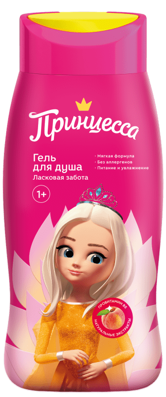 ГЕЛЬ Д/ДУША ПРИНЦЕССА 250МЛ ЛАСКОВАЯ ЗАБОТА