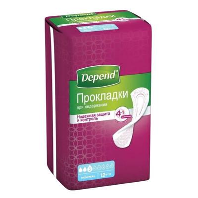 ПРОКЛАДКИ ПРИ НЕДЕРЖАНИИ ДЕПЕНД 12ШТ НОРМАЛ ЖЕНСКИЕ