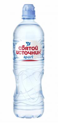 ВОДА ПИТЬЕВАЯ СВЯТОЙ ИСТОЧНИК 0,75Л НЕГАЗ СПОРТ