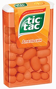 ДРАЖЕ ТИК ТАК 16Г АПЕЛЬСИН