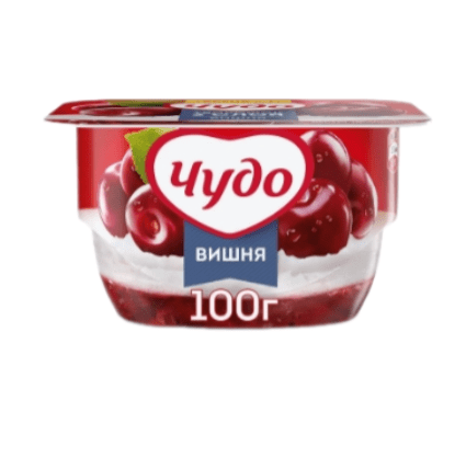 ДЕСЕРТ ТВОРОЖНЫЙ ЧУДО 4,2% 100Г ВИШНЯ ВЗБИТЫЙ