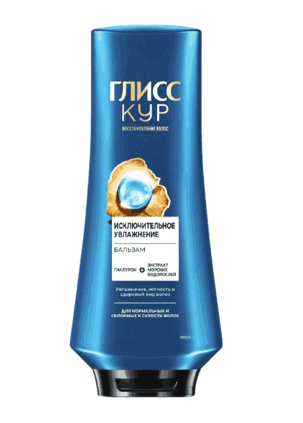 БАЛЬЗАМ Д/ВОЛОС ГЛИСС КУР 360МЛ ИСКЛЮЧИТЕЛЬНОЕ УВЛАЖНЕНИЕ