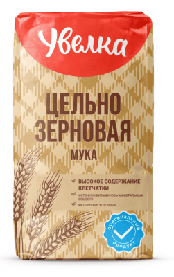 МУКА УВЕЛКА ЦЕЛЬНОЗЕРНОВАЯ 1,9КГ ГОСТ