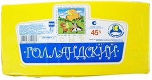 СЫР КЕЗ ГОЛЛАНДСКИЙ 45% КГ