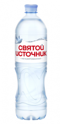 ВОДА ПИТЬЕВАЯ СВЯТОЙ ИСТОЧНИК 1Л ОБРАБОТАННАЯ НЕГАЗ