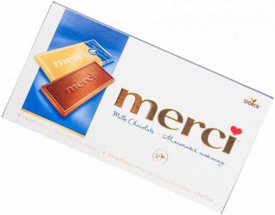 ШОКОЛАД МЕРСИ 100Г МОЛОЧНЫЙ