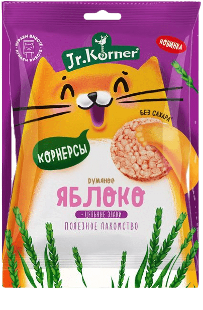 ХЛЕБЦЫ МИНИ ДОКТОР КЕРНЕР 30Г РИСОВЫЕ С ЯБЛОЧНЫМ СОКОМ