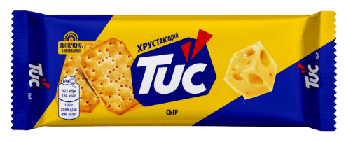 КРЕКЕР ТУК 100Г С СЫРОМ