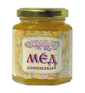 МЕД ПОТАПЫЧЪ 250Г ДОННИКОВЫЙ НАТУРАЛЬНЫЙ СТ