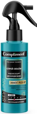 СПРЕЙ-ОБЪЕМ КОМПЛИМЕНТ ПРО-ЭКСПЕРТ ТЕХНИКС 200МЛ МОДЕЛИРУЮЩИЙ Д/УКЛАДКИ ВОЛОС