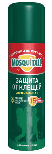 СРЕДСТВО МОСКИТОЛ 150МЛ ЗАЩИТА ОТ КЛЕЩЕЙ АЭРОЗОЛЬ