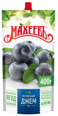 ДЖЕМ МАХЕЕВЪ 400Г ЧЕРНИЧНЫЙ Д/ПАК