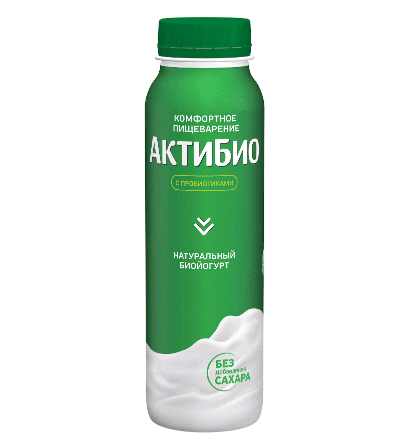 БИОЙОГУРТ АКТИБИО 1,8% 260Г ОБОГАЩ БИФИДОБАКТЕРИЯМИ ПИТЬЕВОЙ