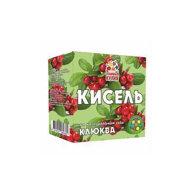 КИСЕЛЬ ОТЛИЧНАЯ КУХНЯ 200Г КЛЮКВА