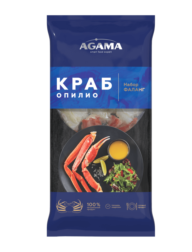КРАБ ОПИЛИО АГАМА 400Г НАБОР ФАЛАНГ ВАР/МОР