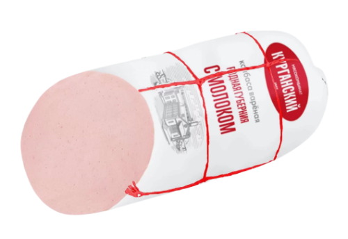 КОЛБАСА МЯСОКОМБИНАТ 400Г РОДНАЯ ГУБЕРНИЯ С МОЛОКОМ ВАРЕНАЯ ИСК/ОБ
