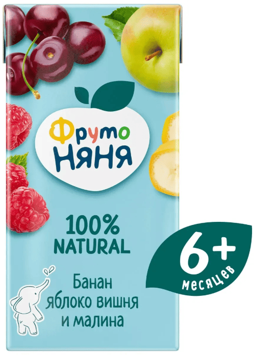 НЕКТАР ФРУТОНЯНЯ 0,5Л ИЗ СМЕСИ ФРУКТОВ НЕОСВЕТЛЕННЫЙ