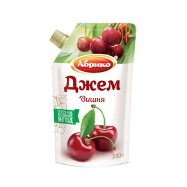 ДЖЕМ АБРИКО 270Г ВИШНЯ ДОЙ ПАК ДОЗАТОР