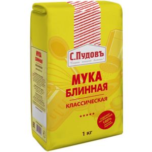 МУКА БЛИННАЯ С.ПУДОВЪ 1КГ