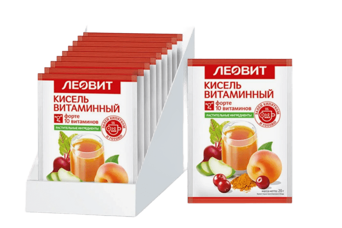 КИСЕЛЬ ЛЕОВИТ 20Г ВИТАМИННЫЙ ФОРТЕ