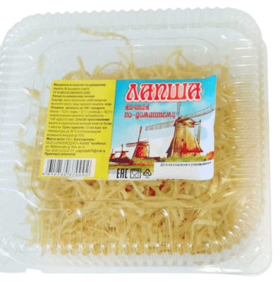 ИЗДЕЛИЯ МАК УРАЛПРОДУКТ 150Г ЛАПША ЯИЧНАЯ ПО-ДОМАШНЕМУ