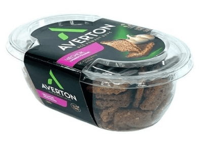 ГРЕНКИ АВЕРТОН 100Г РЖАНО-ПШЕНИЧНЫЕ СО ВКУСОМ ЧЕСНОКА С КОПЧЕНЫМ ШПИКОМ КОРРЕКС
