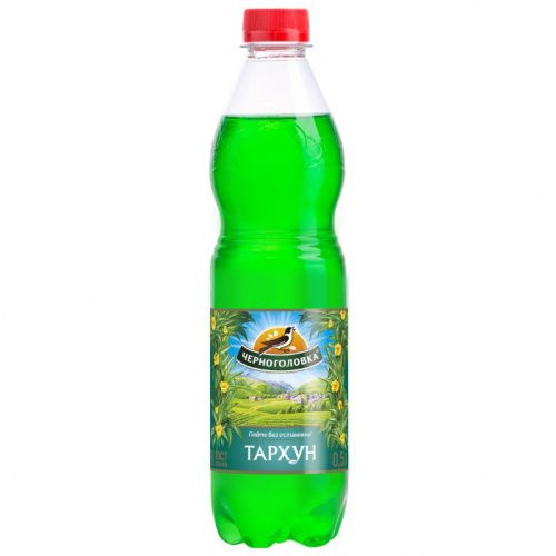 ВОДА ГАЗ НАПИТКИ ИЗ ЧЕРНОГОЛОВКИ 0,5Л ТАРХУН ПЭТ