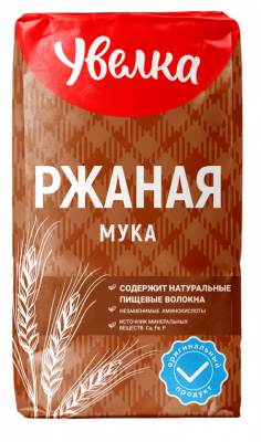 МУКА УВЕЛКА РЖАНАЯ 1,9КГ ГОСТ
