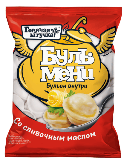 ПЕЛЬМЕНИ ГОРЯЧАЯ ШТУЧКА БУЛЬМЕНИ 700Г СО СЛИВОЧНЫМ МАСЛОМ