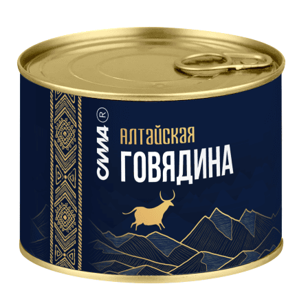 ГОВЯДИНА ТУШЕНАЯ СИЛА АЛТАЙСКАЯ 525Г СТО ЖБ КЛЮЧ