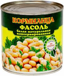 ФАСОЛЬ КОРМИЛИЦА 400Г БЕЛАЯ ЖБ