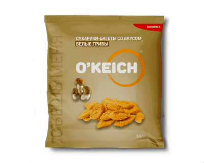 ШАРИКИ КУКУРУЗНЫЕ ОКЕЙЧ 40Г СО ВКУСОМ БЕЛЫЕ ГРИБЫ