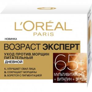 КРЕМ Д/ЛИЦА ЛОРЕАЛЬ ДЕРМО-ЭКСПЕРТИЗ 50МЛ ВОЗРАСТ ЭКСПЕРТ 65+ ДНЕВНОЙ