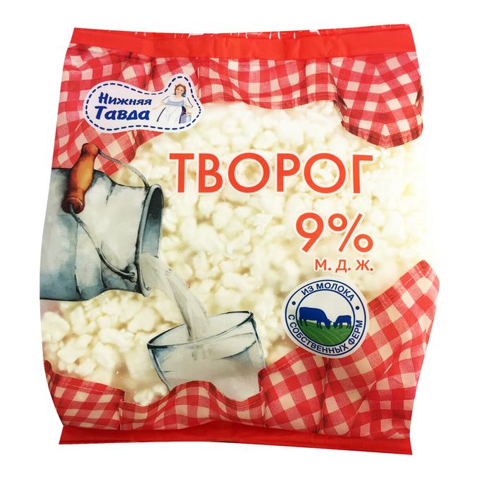 ТВОРОГ НИЖНЯЯ ТАВДА 9% 300Г ПИТ-ПАК