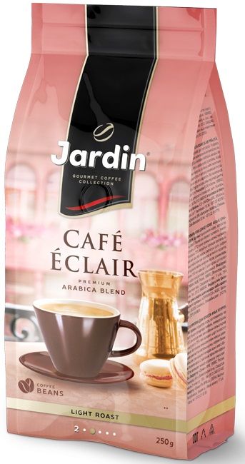 КОФЕ ЖАРДИН КАФЕ ЭКЛЕР 250Г В ЗЕРНАХ М/У