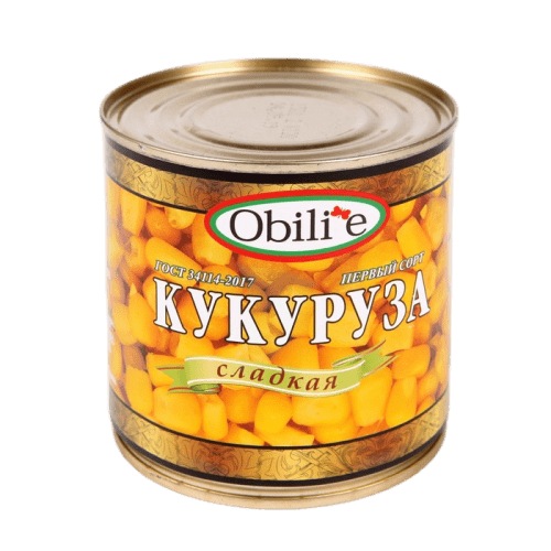 КУКУРУЗА ОБИЛИЕ 400Г ГОСТ ЖБ