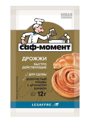 ДРОЖЖИ САФ-МОМЕНТ 12Г Д/СДОБЫ