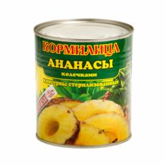АНАНАСЫ КОРМИЛИЦА 580МЛ КОЛЕЧКИ ЖБ