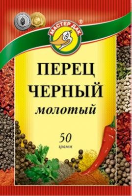 ПЕРЕЦ МАСТЕР ДАК 50Г ЧЕРНЫЙ МОЛОТЫЙ ПАКЕТ