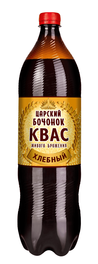 КВАС ЦАРСКИЙ БОЧОНОК 1,5Л ХЛЕБНЫЙ ФИЛЬТРОВАННЫЙ ПАСТЕР ГАЗ ПЭТ