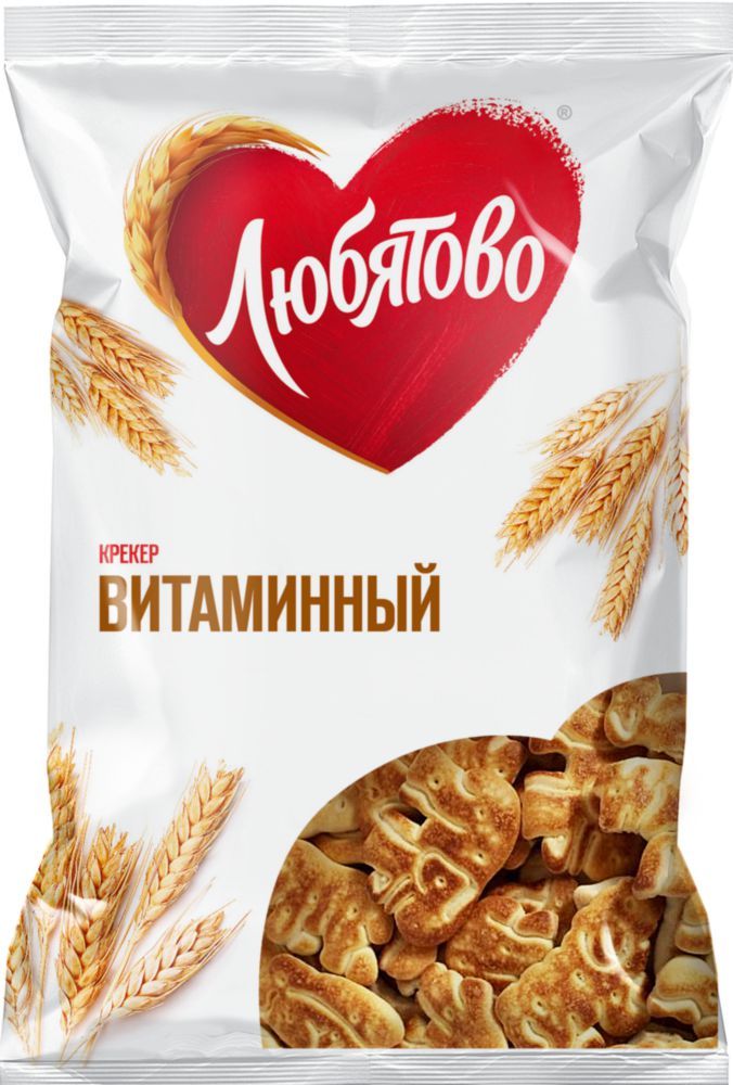 КРЕКЕР ЛЮБЯТОВО ВИТАМИННЫЙ 300Г